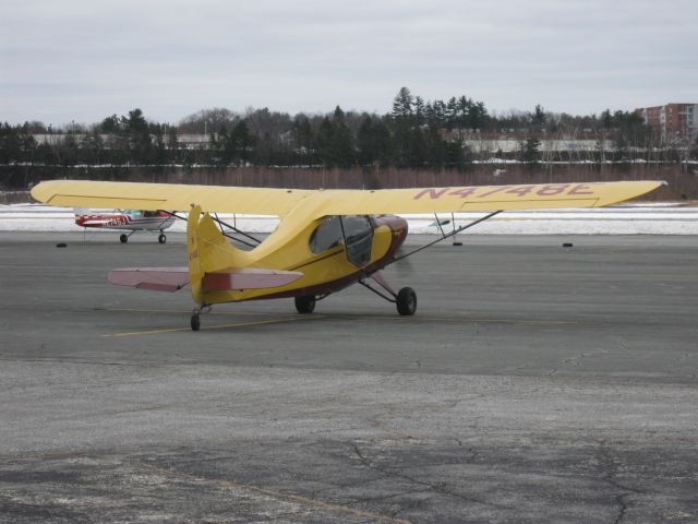 AERONCA Sedan (N4748E) - Starting up.