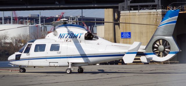 VOUGHT SA-366 Panther 800 (N178MT) - HHI HELIPORT-KEARNY, NEW JERSEY, USA-FEBRUARY 20, 2023: Seen by RF, at approximately 1304 hours, was this Vought SA-366 Panther.