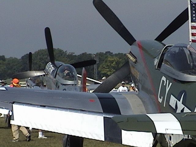 North American P-51 Mustang —