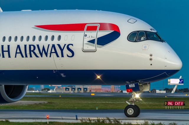 Airbus A350-1000 (G-XWBB) - ‘Bravo Bravo’ has been flying the LHR-YYZ route for a few days now, this was my first glimpse of an A350-1000