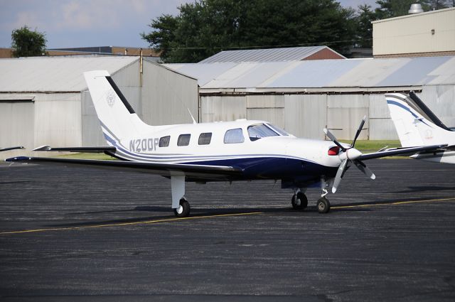 Piper Malibu Mirage (N20DP) - Seen at KGAI on 7/12/2009.