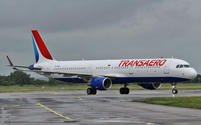 Airbus A321 (EI-VKO) - transaero a321 ei-vko arriving in shannon from teruel in spain for painting 28/6/16.