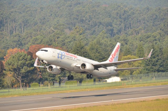 Boeing 737-800 (EC-LUT) - EC-LUT TakeOff From LEVX Destination LEMD. 13-11-2021