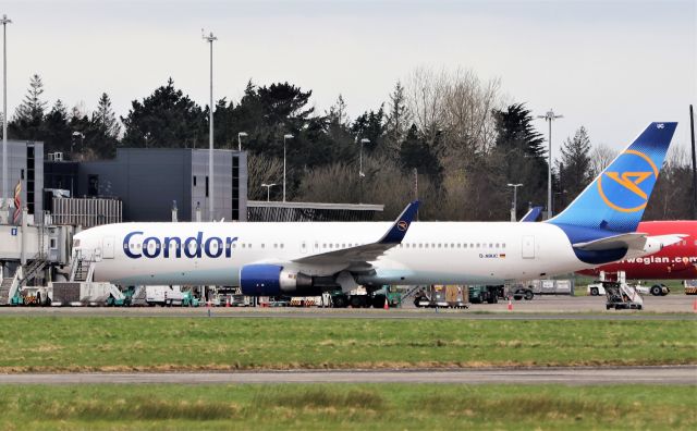 BOEING 767-300 (D-ABUC) - condor b767-330er d-abuc at shannon 23/3/21.