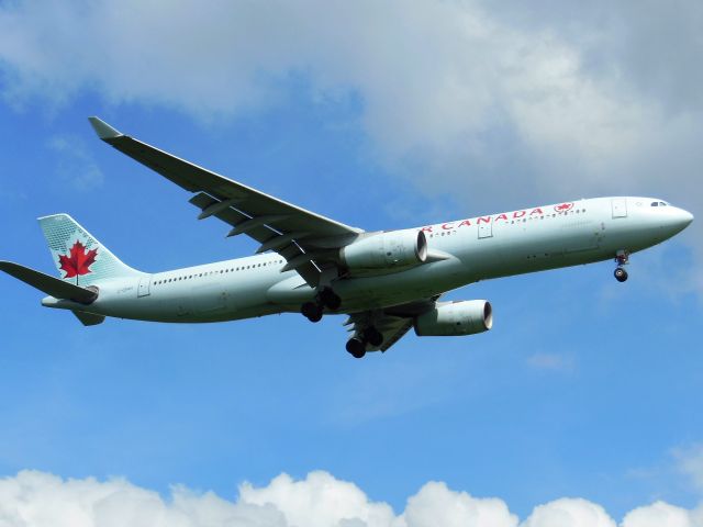 Airbus A330-300 (C-GFAH) - Air Canada (AC) C-GFAH A330-343 X [cn279]br /London Heathrow (LHR). Air Canada flight AC858 arriving from Toronto Pearson (YYZ). br /Taken from Stanwell Moor Road (9L approach)br /2013 05 25  a rel=nofollow href=http://alphayankee.smugmug.com/Airlines-and-Airliners-Portfolio/Airlines/AmericasAirlines/Air-Canada-AC/i-WhxHtxPhttps://alphayankee.smugmug.com/Airlines-and-Airliners-Portfolio/Airlines/AmericasAirlines/Air-Canada-AC/i-WhxHtxP/a