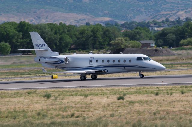 IAI Gulfstream G200 (N812FT) - G200 taking off Runway 13 for LAX. br /Best viewed in full. 