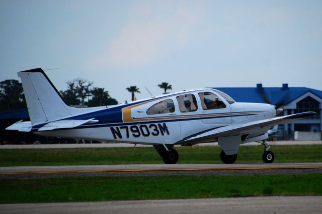 Beechcraft Bonanza (36) (N7903M) - 2013 Sun n Fun Parade of Planes