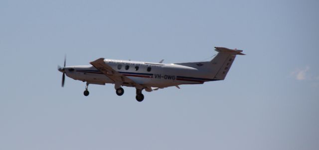 Pilatus PC-12 (VH-OWG) - Royal Flying Doctor Service taking off at YMEK