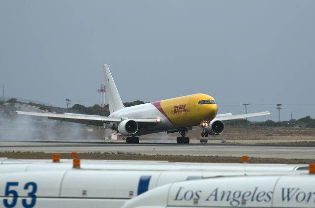 N220CY — - Early morning touchdown LAX.