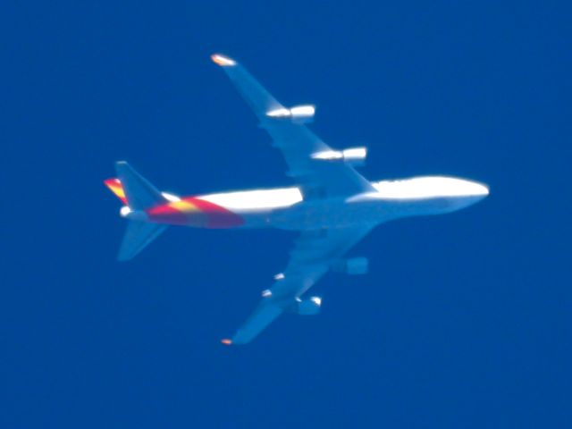 Boeing 747-400 (N403KZ) - CKS2863br /PHX-SDFbr /12/22/21