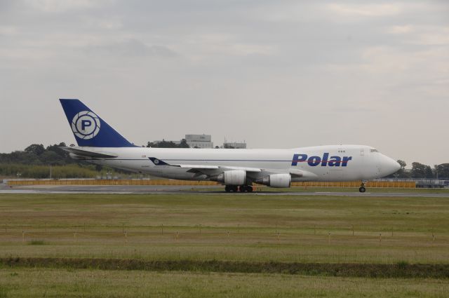 Boeing 747-400 (N416MC) - Departure at Narita Intl Airport 16R on 2011/4/29