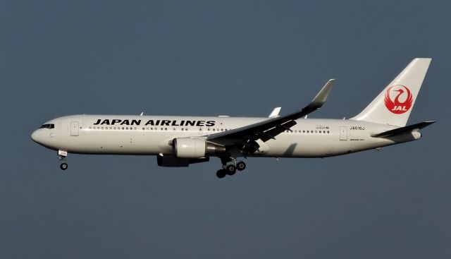 BOEING 767-300 (JA616J) - Final approach to NRT Rwy34R. 2016/02/05