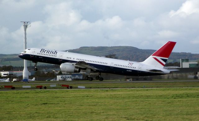 Boeing 757-200 (G-CPET) - Last flight of British Airways B757s