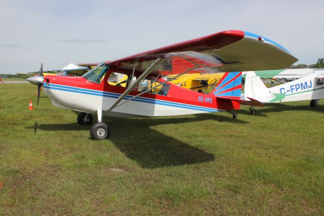 C-FFPZ — - CF-FPF Bellanca 7-ECA RVA Aéroport de Sherbrooke QC. CYSC 16-06-2018.