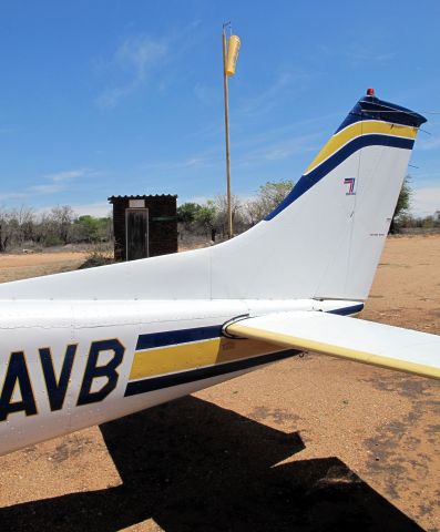 Cessna Centurion (ZS-AVB) - At Ingwelala, South Africa.