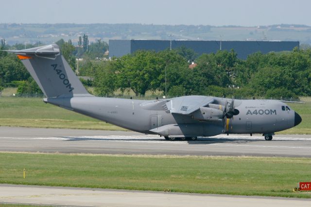 AIRBUS A-400M Atlas (F-WWMS) - Airbus Military A-400M Atlas, Taxiing to holding point Rwy 14R, Toulouse Blagnac Airport (LFBO-TLS) in may 2013