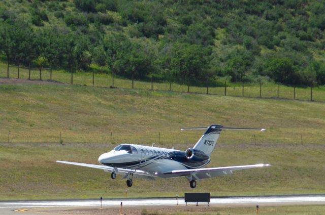 Cessna Citation CJ3 (N78ZG) - Landing 15 at KASE