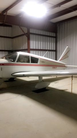 Piper Cherokee (N98037) - All put up for the night