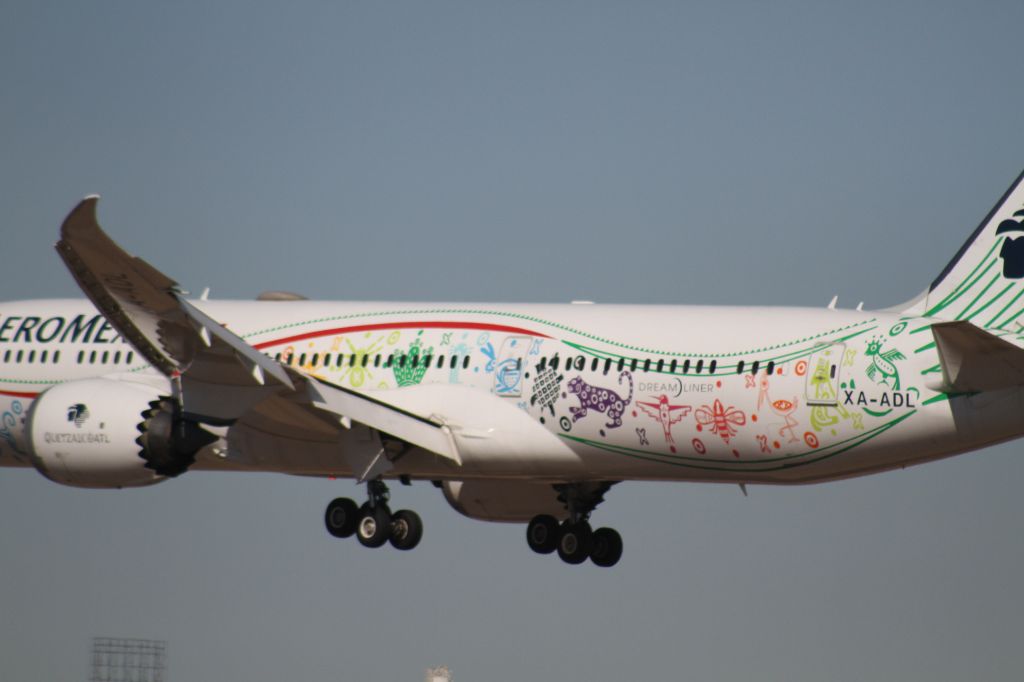 Boeing 787-9 Dreamliner (XA-ADL) - FINAL APPROACH 27 MMTJ