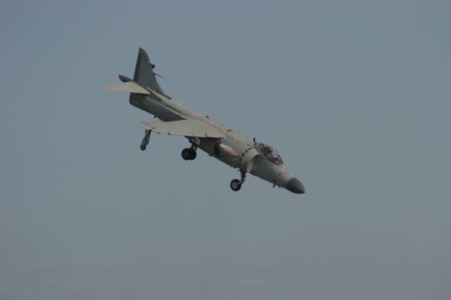 — — - Sea Harrier Bows to the crowd EAA 2010