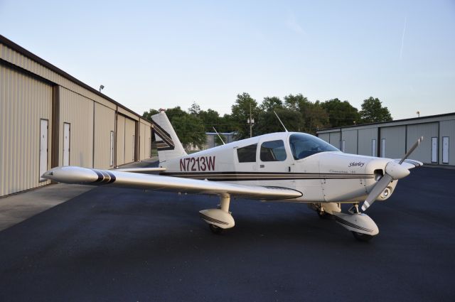 Piper Cherokee (N7213W) - At the southeast hangers, Brooksville, Florida