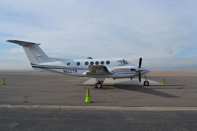 Beechcraft Super King Air 200 (N122TP) - Parked in KBJC /Rocky Mountain Regional Airport/ 03/04/11