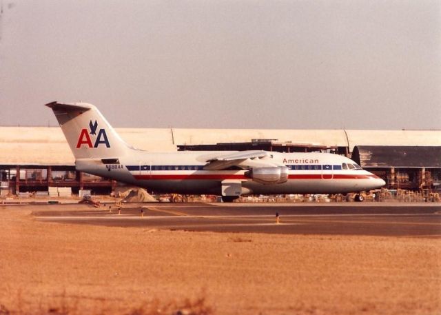 N698AA — - American BAe 146 at Santa Ana in the late 1980s