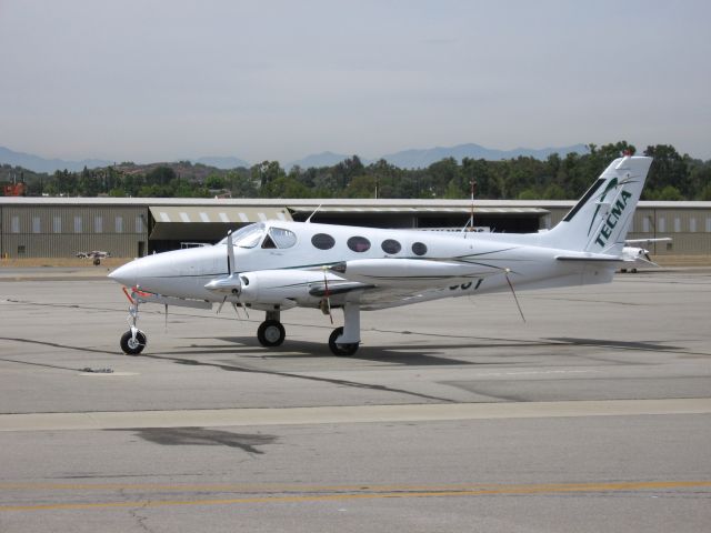 Cessna 340 (N2668Y) - Parked at Fullerton