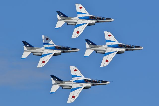 KAWASAKI T-4 — - JASDF-Iruma air showbr /Blue Impulse