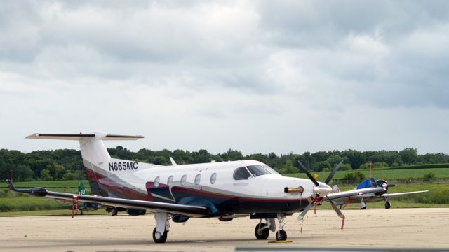 Pilatus PC-12 (N665MC)