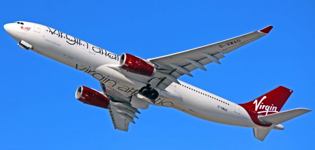 Airbus A330-300 (G-VWAG) - Miss England Departing SFO for Manchester