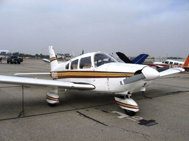 Piper Cherokee (N1041X) - 1975 Piper PA-28-180br /Parked mat Fullerton
