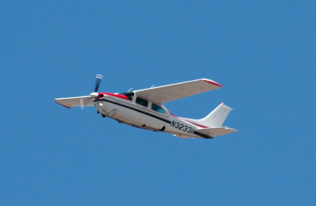 Cessna Centurion (N32331) - Captured this plane departing Carson City this afternoon, 2 May.