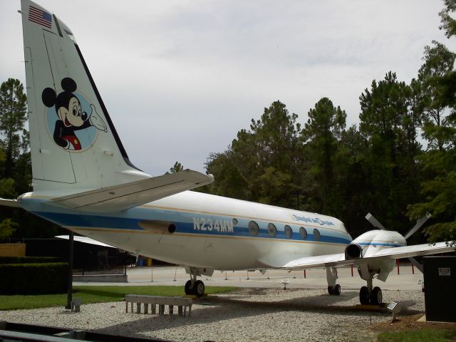 Grumman Gulfstream 1 (N234MM) - Taken @ Disneyworld ! Retired Mickey Mouse Grumman !