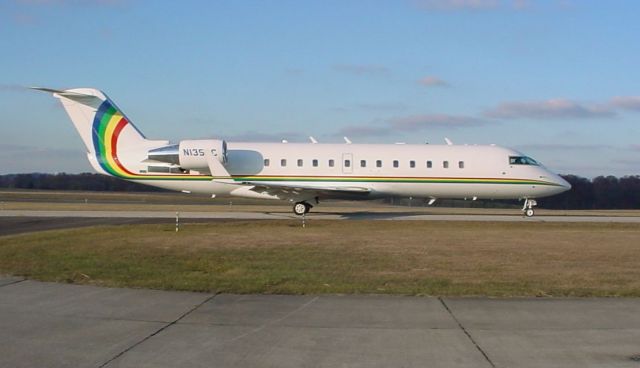 Canadair Regional Jet CRJ-100 (N135BC) - Taxiing for departure....