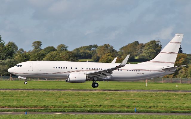 Boeing 737-800 (VP-COH) - privatair saudi arabia b737-8dr bbj2 vp-coh landing at shannon 18/9/18.