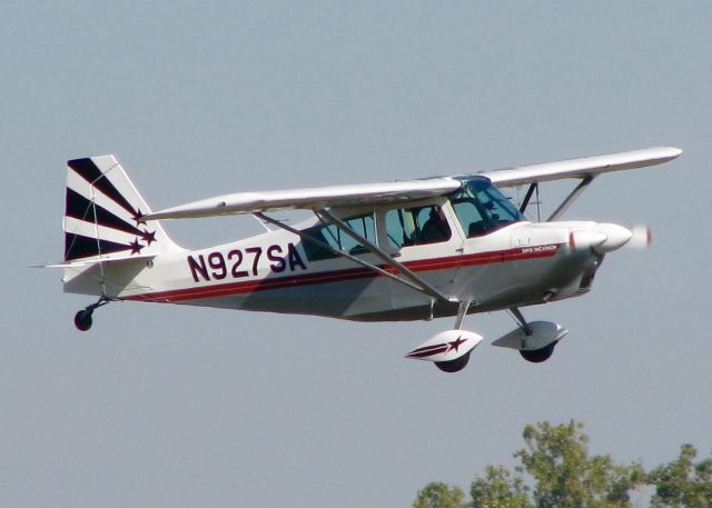 BELLANCA Viking (N927SA) - Landing at Downtown Shreveport.