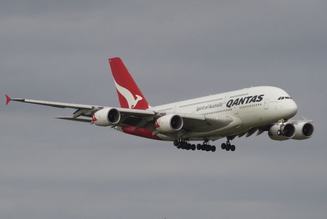 Airbus A380-800 (VH-OQE) - Qantas' special A380 charter back in January 2020. 