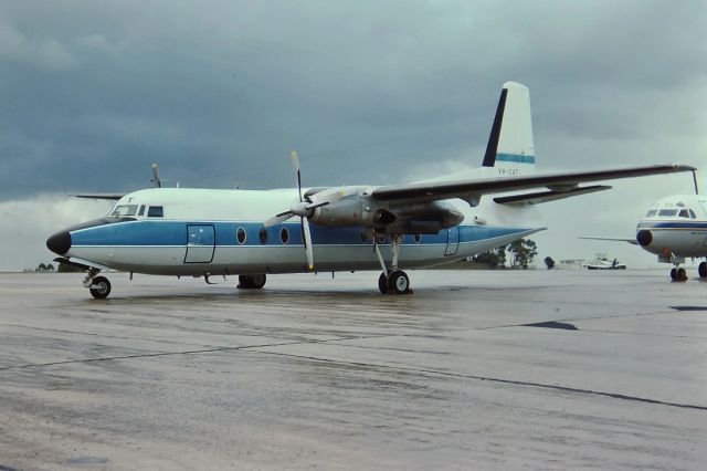 VH-CAT — - CIVIL AVIATION AUTHORITY OF AUSTRALIA - FOKKER F-27-100 FRIENDSHIP - REG : VH-CAT (CN 10132) - ESSENDON MELBOURNE VIC. AUSTRALIA - YMEN (23/2/1978)