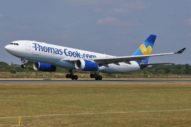 Airbus A330-300 (G-CHTZ) - TCX2622 on the long trip to LAX