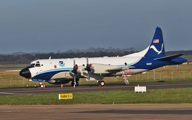 Lockheed P-3 Orion (N42RF) - noaa wp-3d orion n42rf at shannon 20/1/17.