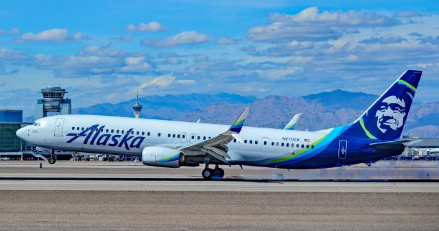 Boeing 737-900 (N270AK) - N270AK Alaska Airlines Boeing 737-990(ER) s/n 44111 - Las Vegas - McCarran International (LAS / KLAS)br /USA - Nevada,  April 5, 2019br /Photo: TDelCoro