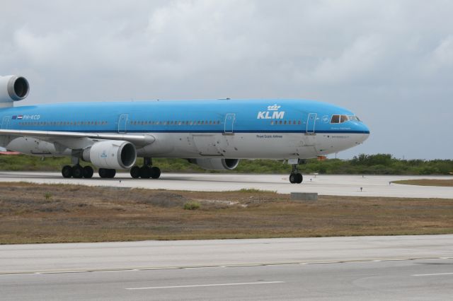 Boeing MD-11 (PH-KCD) - See on Bonaire, Isle after landing on fly from holland