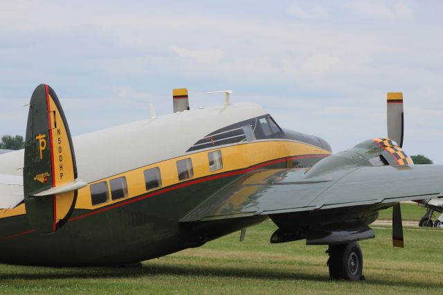 Douglas DC-6 (N500HP) - Beautiful annual attendee at Oshkosh..........Howard 500