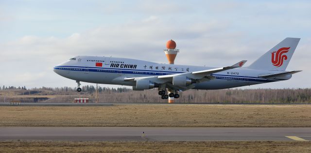 Boeing 747-400 (B-2472) - Chinese president comes to Finland