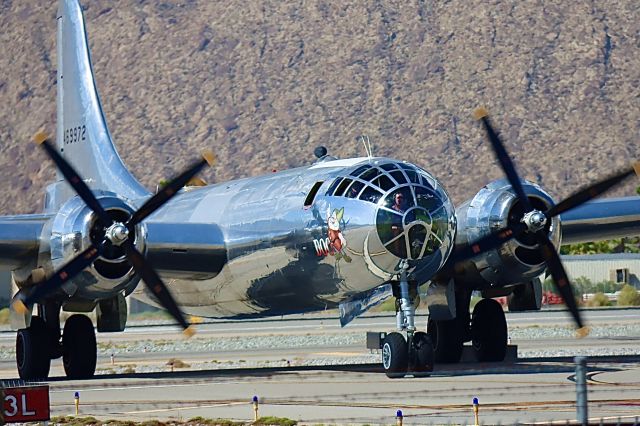 Boeing B-29 Superfortress (N69972) - B29 "Doc" visit to Palm Springs Air Museum