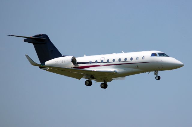 IAI Gulfstream G280 (OK-GTX) - Eclair Aviation Gulfstream G280 on short finals for rwy 06 on 9-Jun-23 arriving from EICK as ECC281.