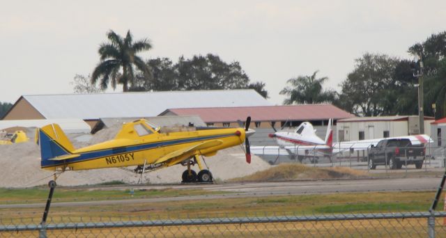 AIR TRACTOR AT-503 (N6105Y) - 1/21/23 parked at Belle Glade FL