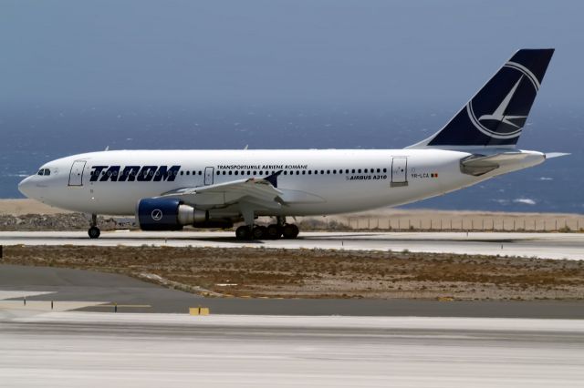 Airbus A310 (YR-LCA) - POSSIBLE AND VERY PROBABLY ONE OF THE LAST FLIGHTS TO southern Tenerife in June 2016.br /THE A310 have flown Theirs and airlines choose to renew its fleet