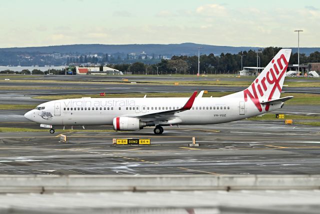 Boeing 737-800 (VH-VUZ)